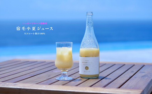 
ハッピーフルーツ果樹園の宿毛小夏ジュース6本入り
