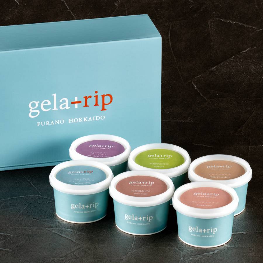 ＜gelatrip＞gelatrip’s selectionジェラート６個BOX