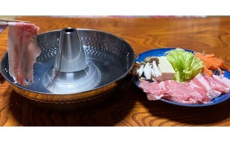 下仁田ポーク米豚ロース　しゃぶしゃぶ用 1kg(500g×2パック) 豚 ロース スライス しゃぶしゃぶ お肉 豚肉 小分け 冷凍 食材 国産豚ロース 料理 調理 鍋物 鍋料理 サッパリ 甘味 臭みが