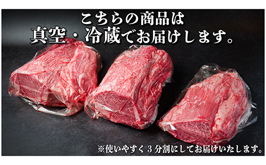【毎月定期便】飛騨牛 ヒレ1本(約4～5kg)【シャトーブリアン＆ヒレ】冷蔵便全3回【配送不可地域：離島】