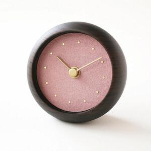 はなもっこ 置時計 【桜鼠　ブラック】