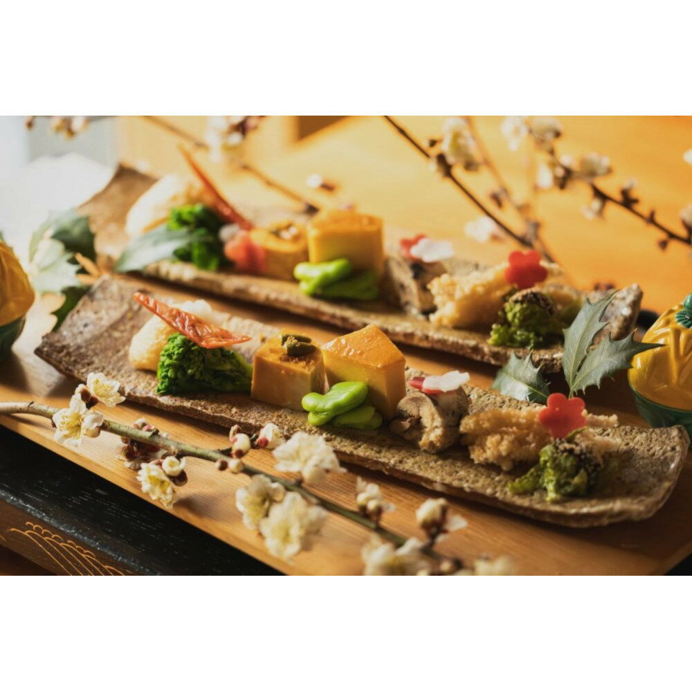 【ふるさと納税】御料理古川　夜のお任せコースペアチケット　福岡市