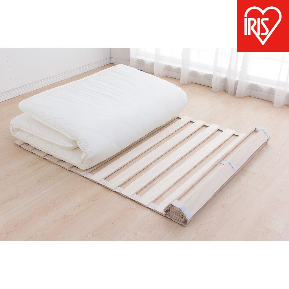 【ふるさと納税】 すのこマット ロール式 アイリスオーヤマ ロールタイプ マット ロール式桐すのこマット すのこマット コンパクト 折りたたみ 折りたたみベット ベッド 湿気 カビ 対策 除湿 スノコマット ロール おすすめ 人気 アイリス KSM-100R