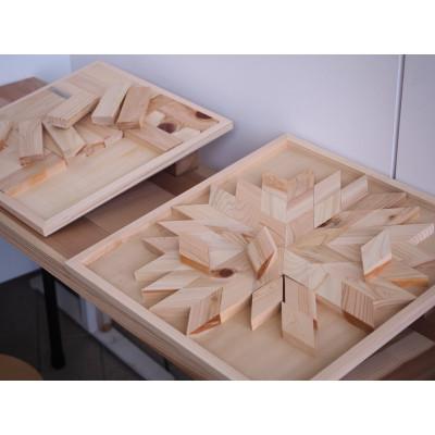 ふるさと納税 新城市 ヒノキウォールアートキット【YABANE】 |  | 03