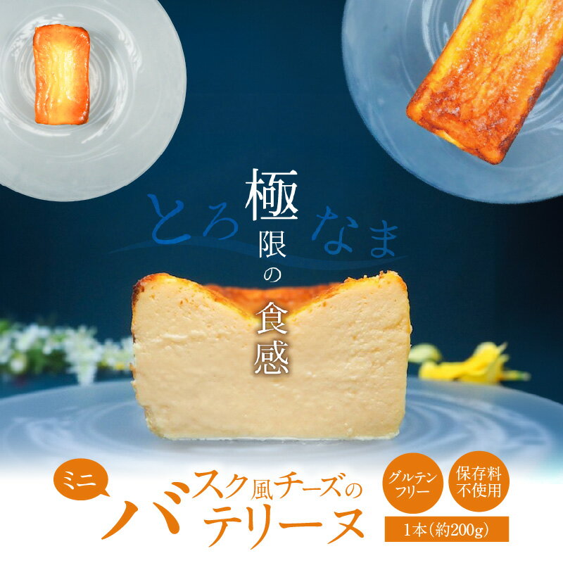 【ふるさと納税】ミニサイズ バスク風 チーズ テリーヌ 200g グルテンフリー 保存料不使用 手づくり なめらか 火入れのプロ 極限の食感 卵のコク てんさい糖 やさしい甘み スイーツ デザート 冷凍 愛知県 碧南市 お取り寄せ お取り寄せスイーツ 送料無料