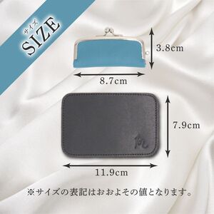 印鑑ケース 印鑑マット付き(ターコイズブルー) 本革 ギフト 贈り物 牛革 ハンコケース 