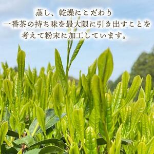 073-10　【静岡県産緑茶】【簡単！便利！】急須のいらない粉末緑茶250ｇ（50ｇ袋×5袋セット）ペットボトル400本分が作れる！
