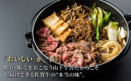 【全3回定期便】佐賀牛 A5 肩ローススライス500gすき焼き用 HAD078 リブローススライス