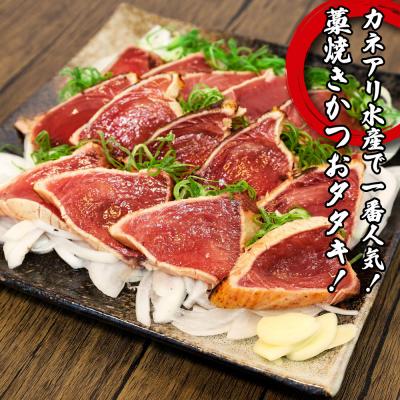 ふるさと納税 田野町 【四国一小さなまち】★カネアリ水産★カツオのタタキ&ブリのタタキ　計1.2kg以上 |  | 02