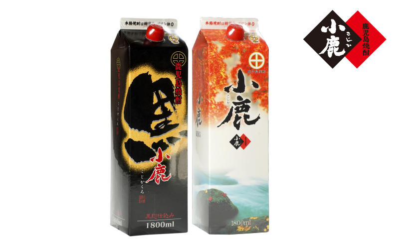 
1808 小鹿パック飲み比べ２本セット3600ml［1800ml×２本］
