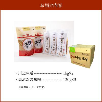 ふるさと納税 南九州市 ヤマガミ黒ぶたの味噌・川辺味噌セット |  | 03