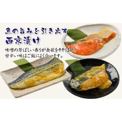 ふるさと納税 鯖江市 西京漬けセットダブル(銀だら・ふくいサーモン・鯖(各2切れ)) |  | 02