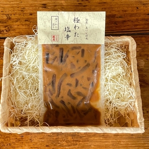 極わた塩辛 小パック【海鮮 いかの塩辛 アオリイカ 珍味 お取り寄せ 御中元 お中元 お歳暮 父の日 母の日 贈り物 日本酒 焼酎 おつまみ】【ふるさと納税】【神奈川県小田原市】