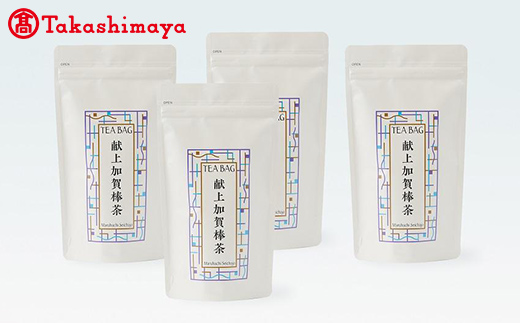 丸八製茶場　加賀棒茶　ティーバッグセット【高島屋選定品】［60C0670］ F6P-3348