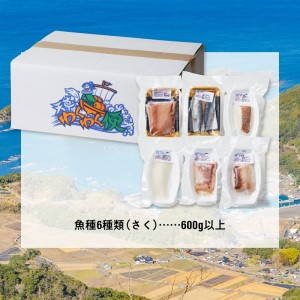 S059-014A_天草わくわく旬魚刺身づくし（さく）5～6人前