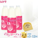 【ふるさと納税】【お届け回数が選べる！】北海道 のむヨーグルト900ml×3本《ゴーダチーズ付き》 125g 飲むヨーグルト ヨーグルト ゴーダチーズ チーズ 定期便 月1回 朝食 おつまみ ふるさと納税 北海道 中標津町 中標津【1102201】