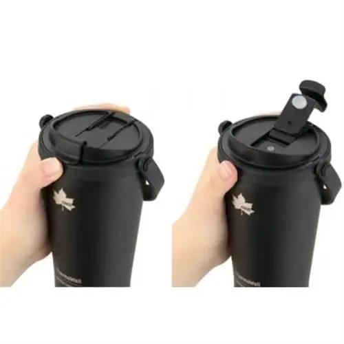 TW 真空断熱 タンブラー BK 480ml 保冷・保温対応のステンレスタンブラー 81286131【1745320】