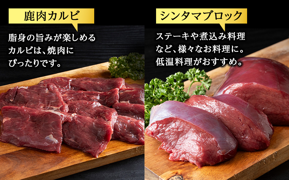 鹿ざんまい ジビエ 贅沢豪華10点セット 計2.8kg
