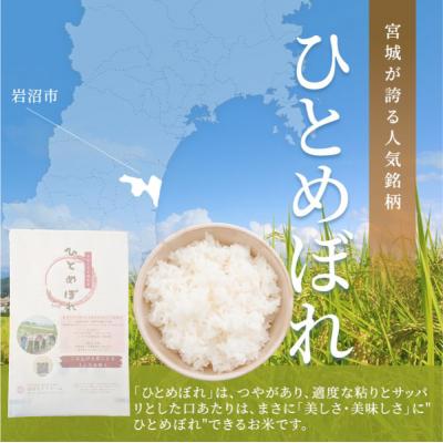 ふるさと納税 岩沼市 【令和8年産】 新米 宮城県産 ひとめぼれ 精米 10kg |  | 01