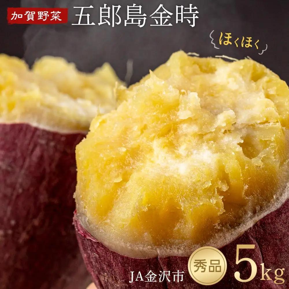【先行予約】JA金沢市 五郎島金時 秀品5kg｜加賀の伝統野菜・人気のさつまいも ほくほく甘い