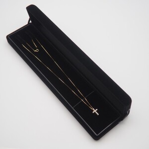 K18 0.2ct ダイヤモンド ペンダントネックレス　FHH-019844