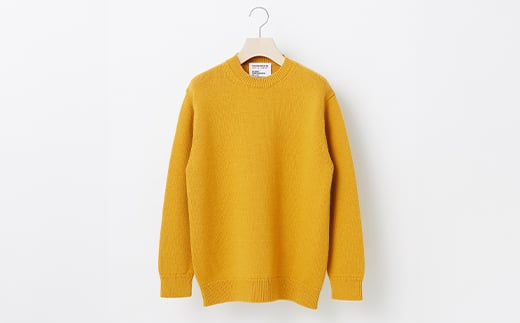 ≪先行予約≫【THISISASWEATER.】A1 : A SWEATER IS ORDINARY YELLOW イエロー カシミヤセーター 服 洋服 ユニセックス メンズ レディース ブランド 数量限定 山形県 山辺町 サイズ4 yt-soxxy4