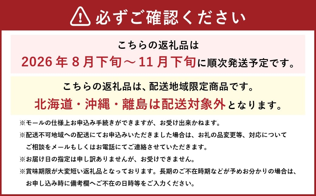 【2026年8月下旬～11月下旬発送予定】岡山県産 シャインマスカット 晴王 約1.2kg（600g×2房）