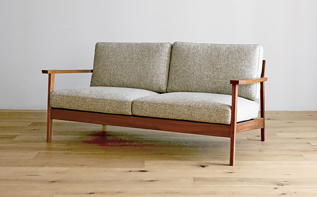 高野木工 CEBU セブ ソファ 3人掛け ホワイトオーク