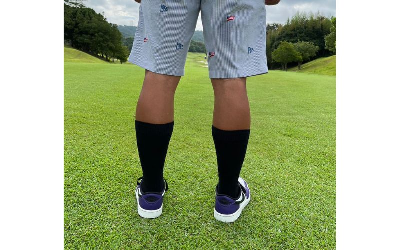 RunNext ゴルフ ブラック 25～27cm 1足 ／ RunNext スポーツ用品 ゴルフ 着圧 筋肉疲労 軽減 トレーニング 怪我 夏 通気性 奈良県 葛城市【next029】