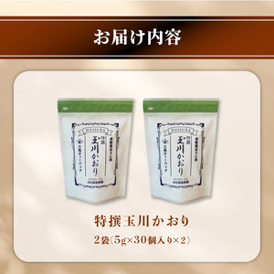 ほうじ茶 高級雁が音ティーバッグ 2袋(60個入) 京都 ほうじ茶