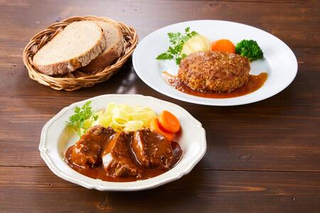 ぶつぎりたんちゃん特選セット（牛たんハンバーグ、牛たんシチュー、燻製牛たん、炭焼チャーシュー、自家製ローストビーフ、牛たんとホルモンのどて煮）