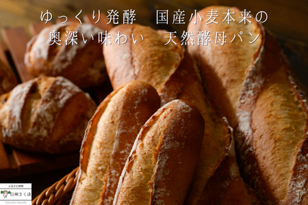 北八ヶ岳山麓の美味しい水と国産小麦で作る、毎日食べたいパンセット　4カ月定期便〔TB-04〕