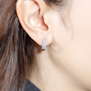 【ジュエリーの街、山梨県甲府市】ダイヤ0.70ct Pt900ピアリング　LE2908P