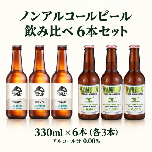 ノンアルコールビール飲み比べセット 南信州 信州 ノンアルコール ビール セット