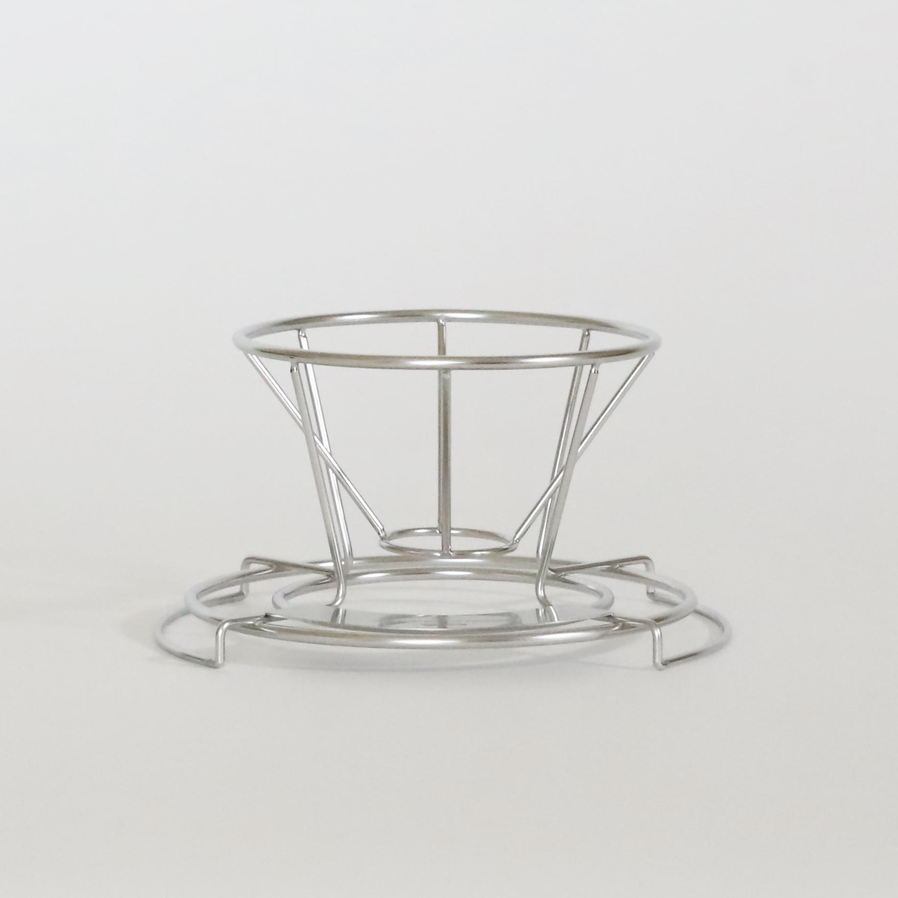 
                  グローカルスタンダードプロダクツ TSUBAME / Wire Dripper / シルバー FC014044【 ステンレス ドリッパー ワイヤードリッパー 珈琲 洗いやすい 新潟県 燕市 燕三条 GLOCAL STANDARD PRODUCTS 】
                