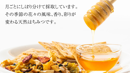 季節で移ろう 田舎 はちみつ 7種 ギフトセット [結蜜 Musubi-R7] 【茨城県共通返礼品／五霞町】  120g×7 瓶 生ハチミツ 非加熱 国産 国産はちみつ ハチミツ 茨城県産 [BS00