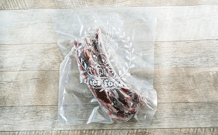 ペットフード 鹿肉 生あばら骨 500g ドックフード