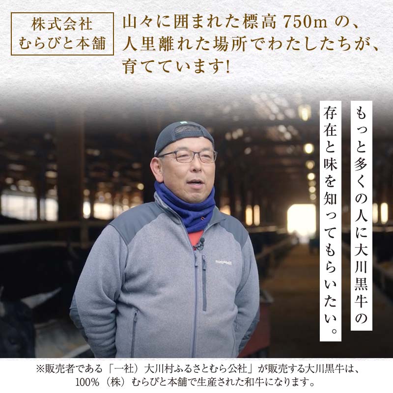国産黒毛和牛 大川黒牛 ロース しゃぶしゃぶ用 スライス A4（250g×2パック） 国産 黒毛和牛 A4 ロース 牛肉 しゃぶしゃぶ 高知県 大川村  牛しゃぶ 鍋 牛 ビーフ 肉 食品 F6R-023