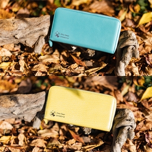 信州鹿革 ラウンド財布 小物 ウォレット 革製品 革小物 収納力抜群 カード12枚 マチ付お札入れ フリーポケット 出し入れ簡単 鹿皮 コンパクト  ブラウン