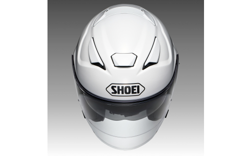SHOEIヘルメット「J-Cruise 3 ルミナスホワイト」XL フィッティングチケット付｜ジェイクルーズ ジェット バイク ツーリング ショウエイ [1205]