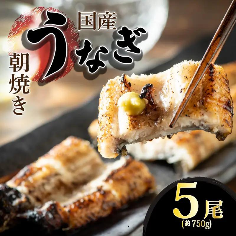 うなぎ 国産 蒲焼 5尾 | うなぎ