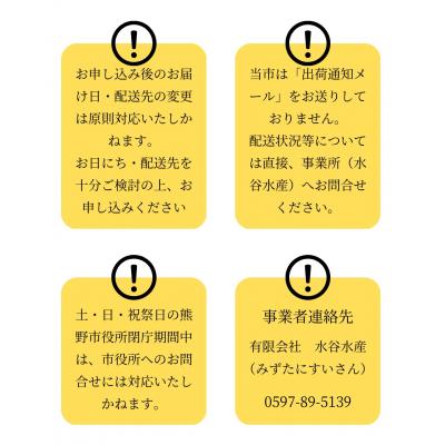 ふるさと納税 熊野市 【新姫　熊野しまあじ】 3枚おろし 冷凍 水谷水産 |  | 01