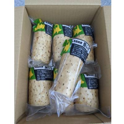 ふるさと納税 青森市 【真空パック】青森県産「ながいも」約3kg(6〜7パック入り)【冷蔵】