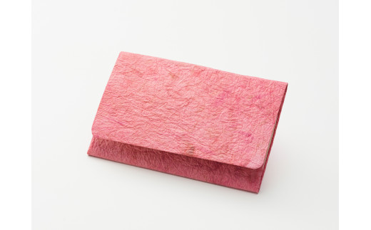 伝統工芸 黒谷和紙 名刺入れ ピンク（模様入り）【 和紙 京都 綾部 贈り物 贈答 プレゼント ギフト 記念日 誕生日 名刺 日用品 工芸品 】