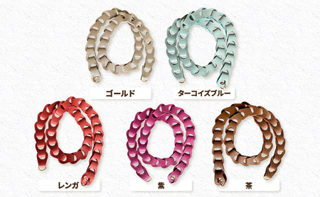 wacca!ショルダーストラップ 【 国産本革 レザー 小物 便利グッズ ファッション バッグ 】 紫