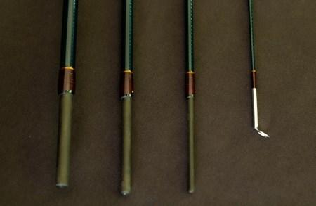 BI027 オールハンドメイドフライロッド Campanella4802SL