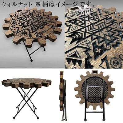 ふるさと納税 下呂市 【ウォルナット】サイドテーブル Kokopelli (1台) 机 彫刻 キャンプ【93-12【1】】 |  | 02