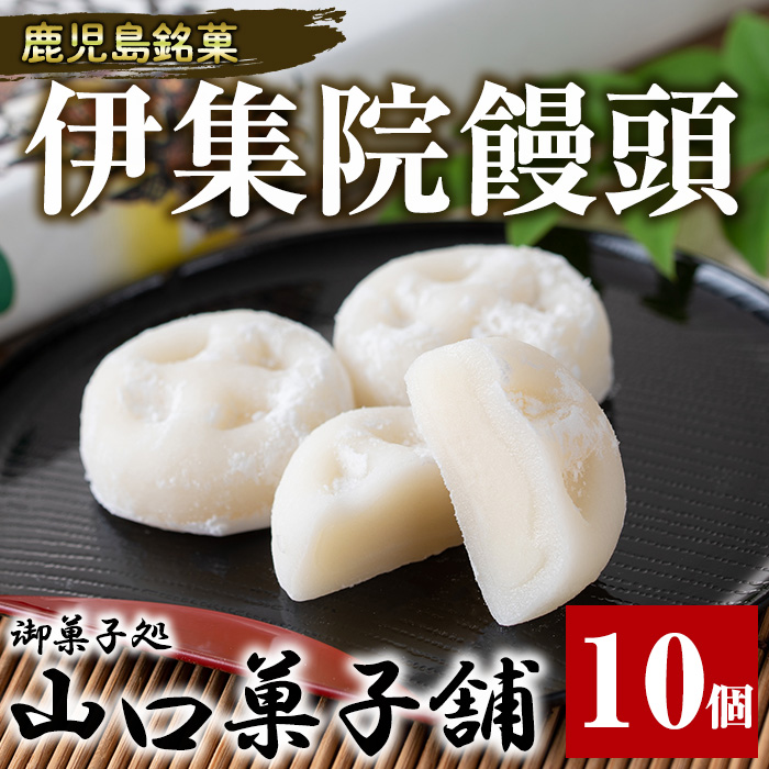No.1007-A 伊集院饅頭(10個) 伊集院銘菓 日置市 セット 和菓子 スイーツ 郷土菓子 お菓子 ギフト 贈答品 贈り物【山口菓子舗】