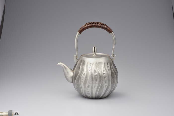 【ふるさと納税】 銀湯沸「海藻文」 ／ 技術 伝統 手作り 埼玉県 特産 No.475