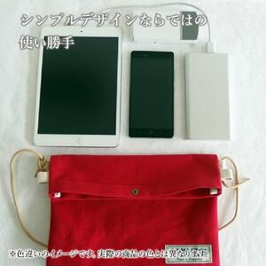 旭川発の帆布バッグ「緑道帆布」2wayサコッシュ(オリーブグリーン)_00360
